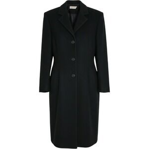 Cache Womens 2-Piece Blazer and Dress Set 10 Black Vintage Minimalist 90s Polish